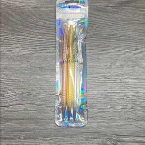 Gold, Silver, and Rose Gold Pen Set